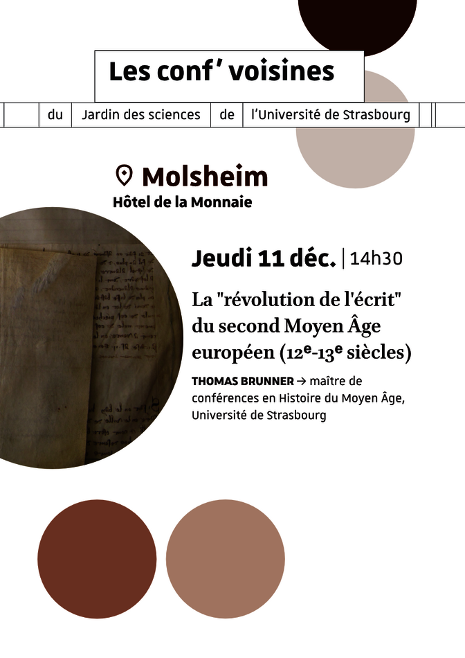 Les Conf'voisines : "La révolution de l'écrit"